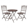 Gallery Burano Outdoor Bistro Set Ember