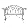 Gallery Gallery Duchess Outdoor Bench Distressed Grey