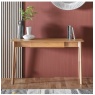 Gallery Gallery Madrid 1 Drawer Desk Oak