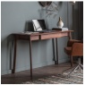 Gallery Gallery Madrid 1 Drawer Desk Walnut