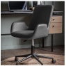 Gallery Gallery Faraday Swivel Chair Charcoal
