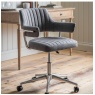 Gallery Gallery Mcintyre Swivel Chair Charcoal