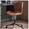 Gallery Gallery Mendel Swivel Chair Brown