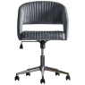 Gallery Murray Swivel Chair Charcoal Velvet