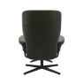 Stressless Stressless Rome Adjustable Headrest Chair & Stool With Urban Cross Base