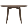 Stressless Stressless Bordeaux Round Dining Table in Walnut - Quick Ship!