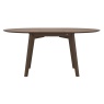 Stressless Stressless Bordeaux Round Dining Table in Walnut - Quick Ship!