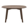 Stressless Stressless Bordeaux Round Dining Table in Walnut - Quick Ship!