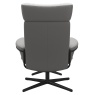 Stressless Stressless Berlin Adjustable Headrest Chair & Stool With Urban Cross Base