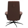 Stressless Stressless Berlin High Back Chair & Stool With Star Base