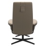 Stressless Stressless Berlin High Back Chair & Stool With Urban Cross Base