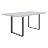 Brentham Furniture Bevel Gloss 1.8m Fixed Top Table