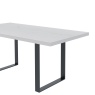 Brentham Furniture Bevel Gloss 1.8m Fixed Top Table