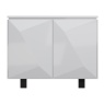 Brentham Furniture Bevel Gloss Standard Sideboard