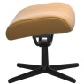 Stressless Stressless London Footstool With Urban Cross Base