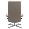 Stressless Stressless Tokyo High Back Recliner Chair & Stool - Urban Cross Base