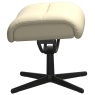 Stressless Stressless Tokyo Footstool With Urban Cross Base