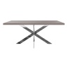 Brentham Furniture Contemporary Grey Oak 1.8m Dining Table