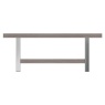 Brentham Furniture Contemporary Grey Oak Coffee Table