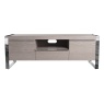 Brentham Furniture Contemporary Grey Oak Large TV Cabinet
