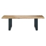 Brentham Furniture Reclaimed Natural Coffee Table - Natural Finish