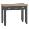 Classic Painted Oak Charcoal Dressing Table