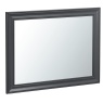 Classic Painted Oak Charcoal Large Wall Mirror