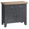 Classic Painted Oak Charcoal Small Sideboard