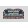 Fama Bolero 3 Seater Sofa With Straight Arms
