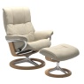 Stressless Stressless Mayfair Chair and Stool with Signature Base