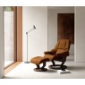 Stressless Reno Chair and Stool with Classic Base