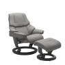 Stressless Stressless Reno Chair and Stool with Classic Base