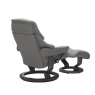 Stressless Stressless Reno Chair and Stool with Classic Base