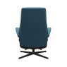 Stressless Stressless View Chair and Stool with Cross Base