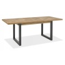 Bentley Designs Bentley Designs Indus Rustic Oak 4-6 Dining Table