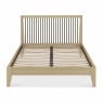 Bentley Designs Rimini Aged Oak & Weathered Oak Double Slatted Bedstead