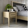 Bentley Designs Bentley Designs Rimini Aged Oak & Weathered Oak 1 Drawer Nightstand
