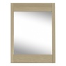 Bentley Designs Rimini Aged Oak & Weathered Oak Vanity Mirror