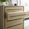 Bentley Designs Bentley Designs Rimini Aged Oak & Weathered Oak 5 Drawer Chest