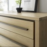 Bentley Designs Rimini Aged Oak & Weathered Oak 3 Drawer Chest