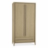 Bentley Designs Bentley Designs Rimini Aged Oak & Weathered Oak Double Wardrobe