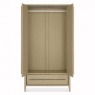 Bentley Designs Bentley Designs Rimini Aged Oak & Weathered Oak Double Wardrobe