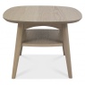 Bentley Designs Bentley Designs Dansk Scandi Oak Lamp Table With Shelf