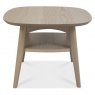 Bentley Designs Dansk Scandi Oak Lamp Table With Shelf