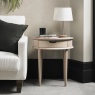 Bentley Designs Dansk Scandi Oak Lamp Table With Drawer