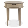 Bentley Designs Dansk Scandi Oak Lamp Table With Drawer