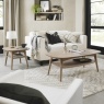 Bentley Designs Dansk Scandi Oak Coffee Table With Shelf