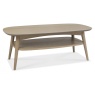 Bentley Designs Dansk Scandi Oak Coffee Table With Shelf