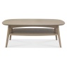 Bentley Designs Dansk Scandi Oak Coffee Table With Shelf