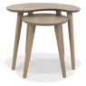 Bentley Designs Dansk Scandi Oak Nest Of Lamp Tables